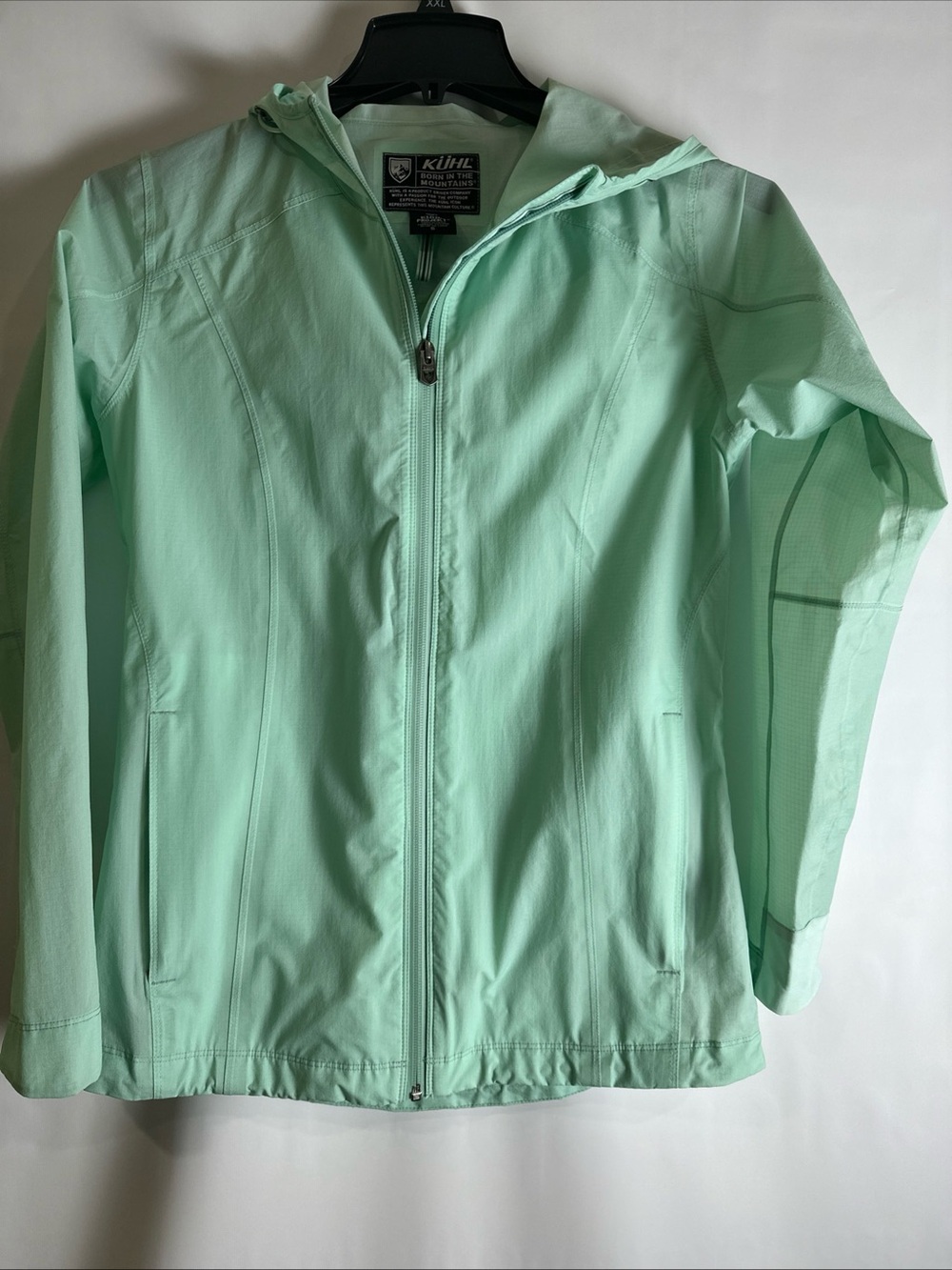 Kuhl Women’s Mint Green Lightweight Hooded Jacket